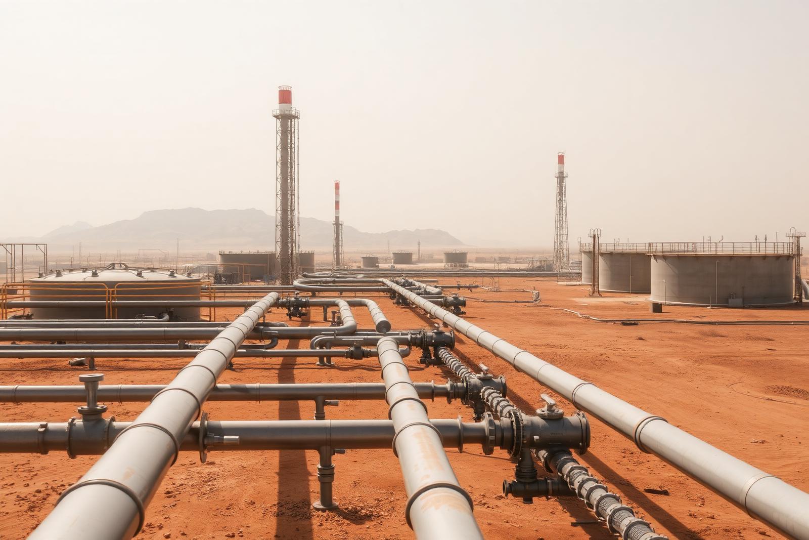 Oil Field Pipeline & Tank Farm Support Works