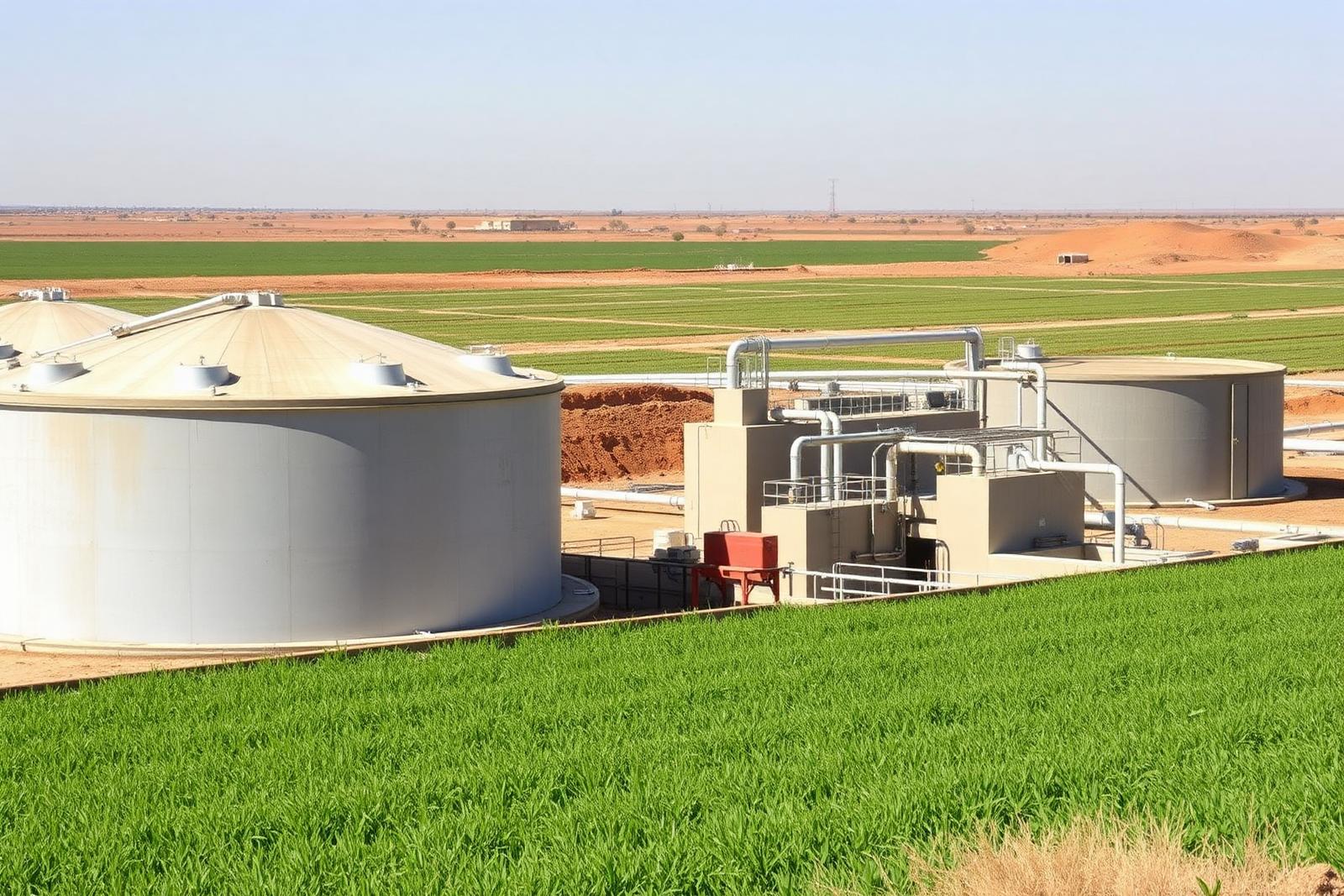 Agricultural Water Treatment & Pumping Station